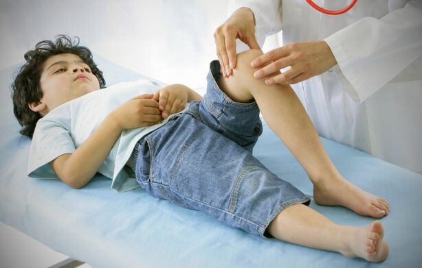 Arthrosis sa tuhod nga hiniusa sa mga bata