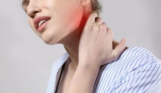 Sakit sa liog tungod sa osteochondrosis